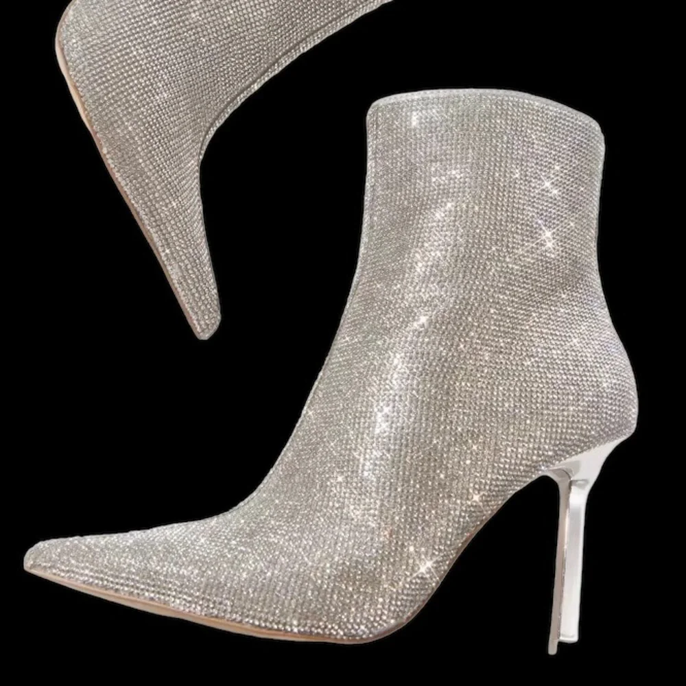 New Madden Girl Zavier boots rhinestone holiday boots - Picture 4 of 14